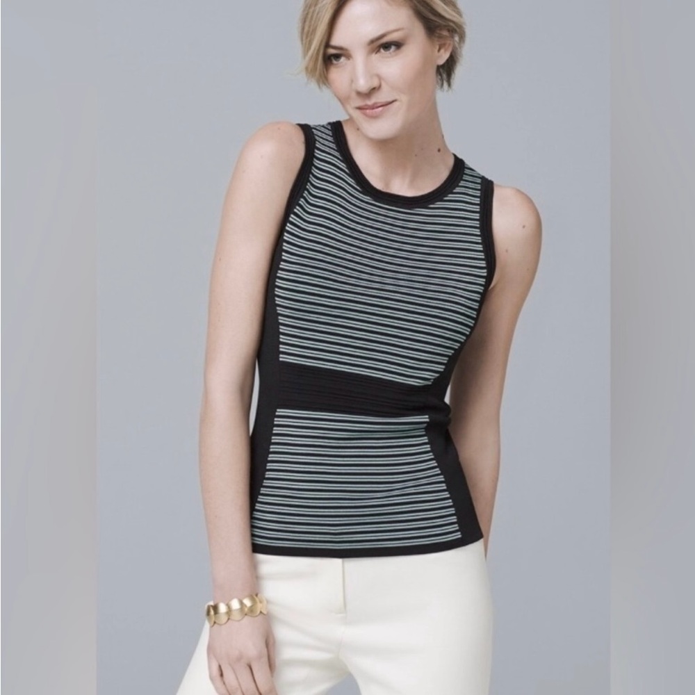 WHITE HOUSE BLACK MARKET Sleeveless Top Size M